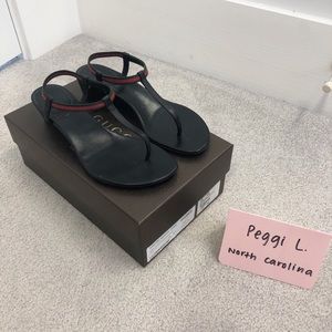 Gucci sandals 37